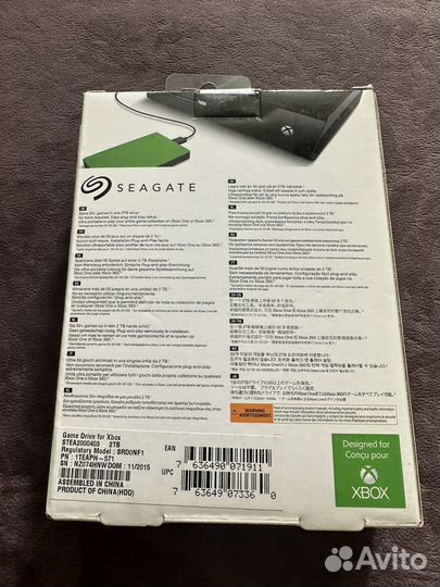 Seagate Game Drive for Xbox 2 TB