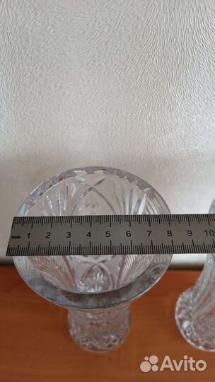 Хрустальная ваза