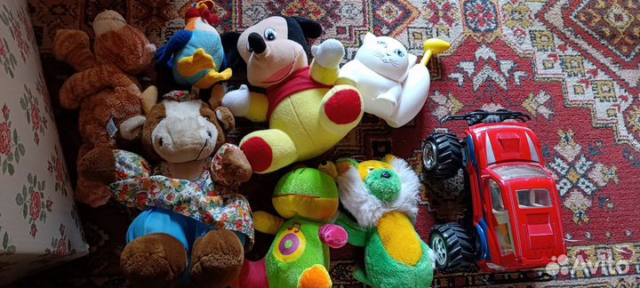 Мягкие игрушки и другое