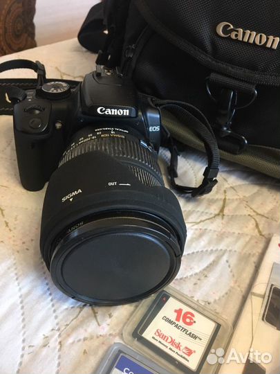 Зеркальный фотоаппарат Canon 400D