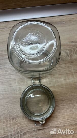 Банка стеклянная с крышкой IKEA