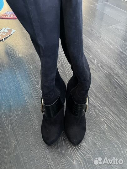 Ботфорты зимние