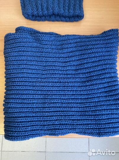 Комплект шапка и снуд