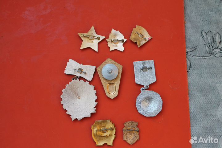 Набор значков СССР