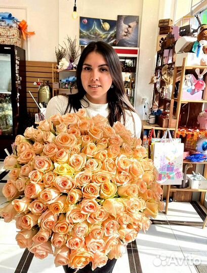 Букет роз 101 роза с доставкой