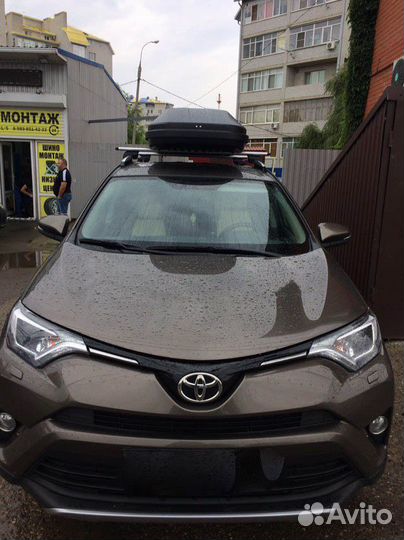 Автобокс на крышу Toyota RAV4. ED Магнум