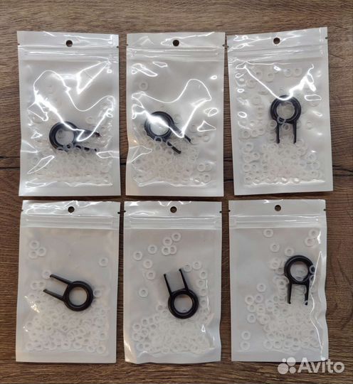 O-Ring кольца для механической клавиатуры 125 штук