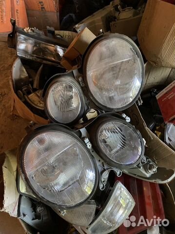 Фары на mercedes 210