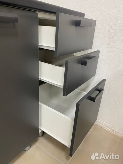 Кухня Крафт 2,0 Графит