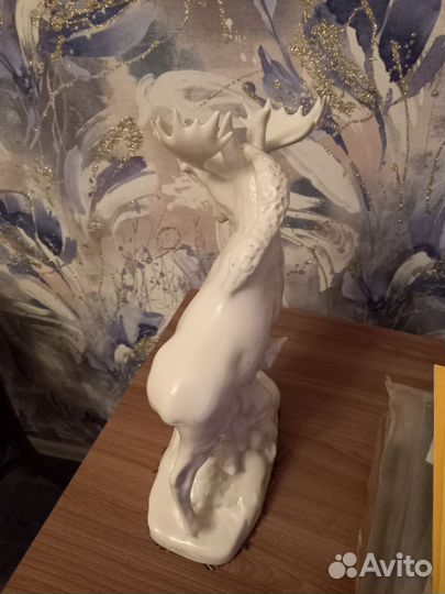 Лось фарфор СССР