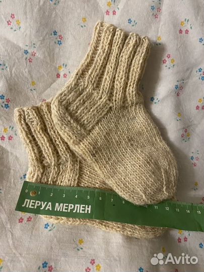 Шерстяные носки детские