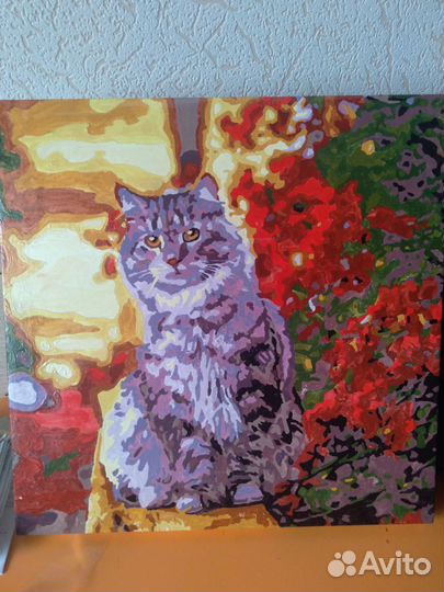 Картина по номерам готовая