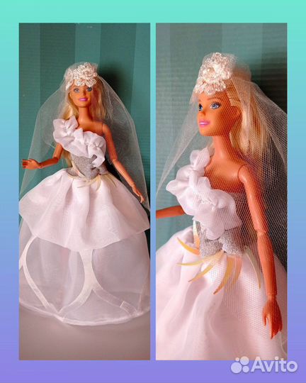 Новый наряд невесты для Барби