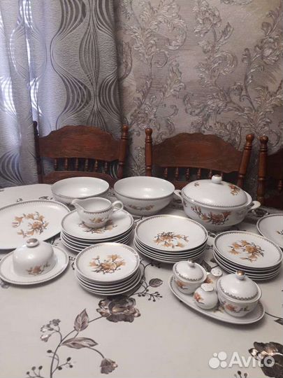 Столовый сервиз ГДР на 6 персон