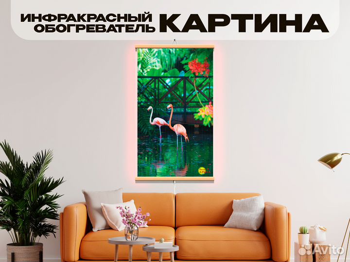 Гибкий обогреватель на стену