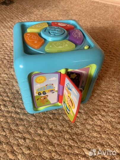 Развивающий куб baby go со светом и музыкой