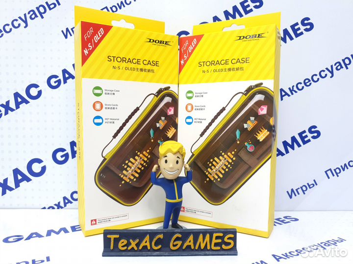 Чехол Nintendo Switch oled Carry Case Yellow