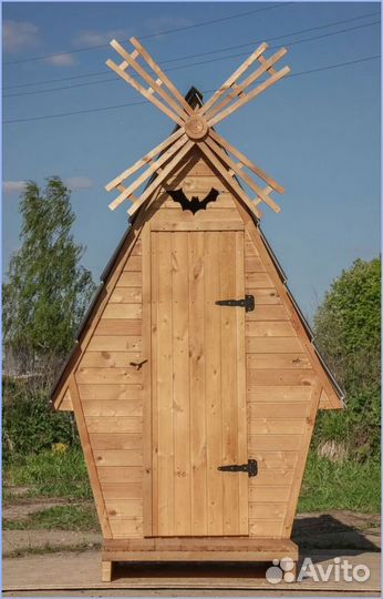 Уличный туалет домик с установкой отс 089