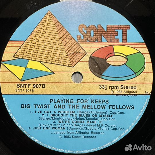 Big Twist And The Mellow Fellows (Англия 1983г.)