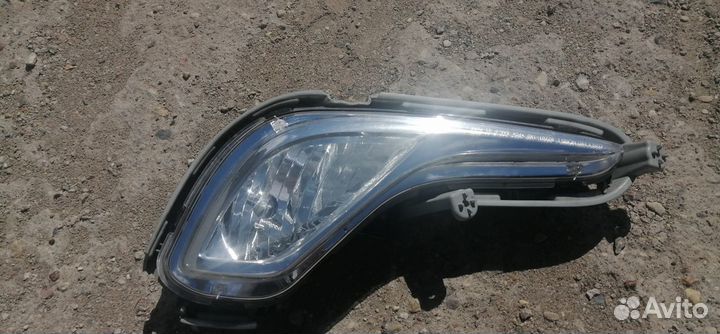 Фара противотуманная левая Hyundai Solaris