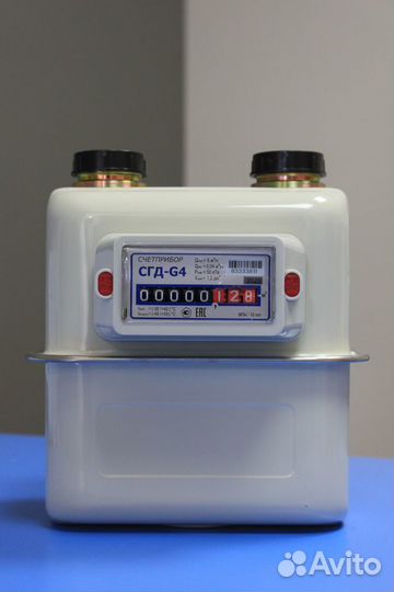 Счетчик газа диафрагменный сгд G4 (110)