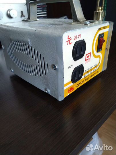 Понижающий трансформатор для японской аппаратуры