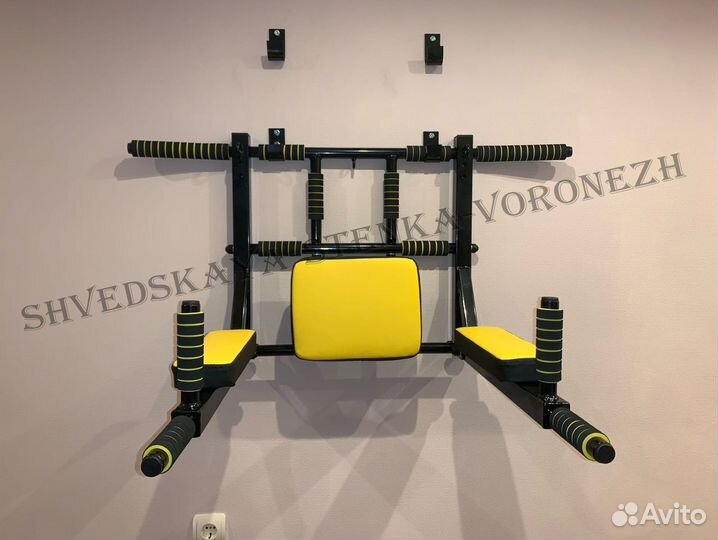 Турник Брусья Пресс 3в1 усиленный 40х40 Power Люкс