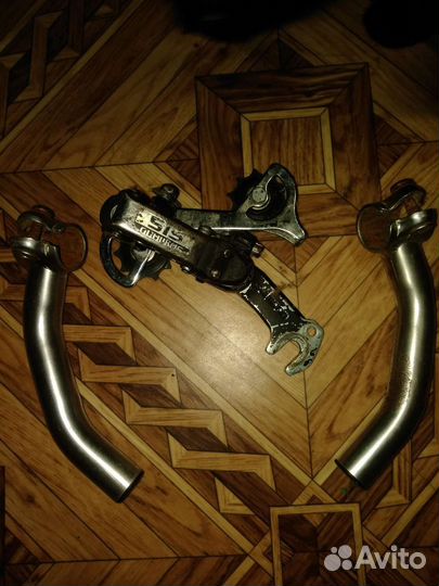 Машинка Шимано и рога на руль