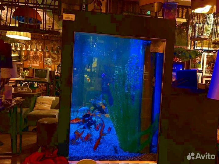 Аквариум с тумбой 89л