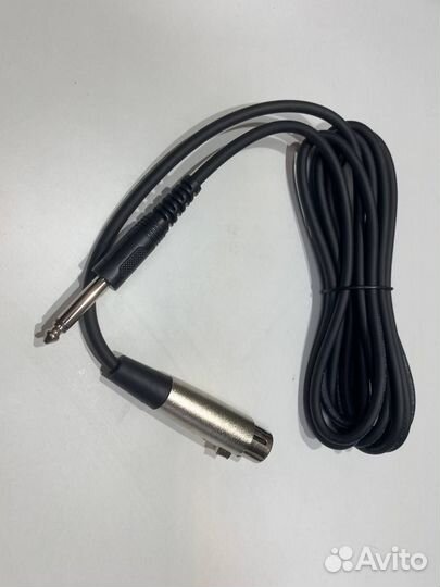 Кабель XLR - Jack 6.3