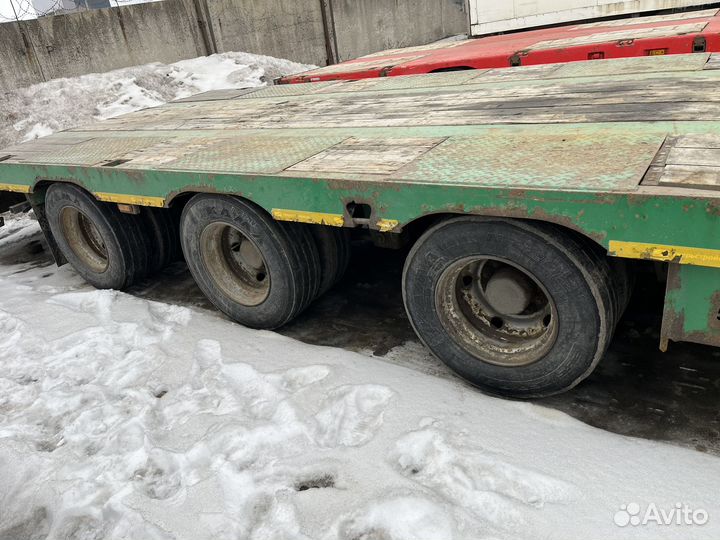 Полуприцеп трал (тяжеловоз) Broshuis 4 AOU-16-40, 2014