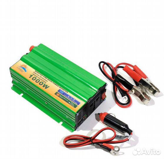 Преобразователь напряжения, 12V-220В, 1000w