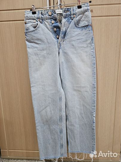 Джинсы zara 34