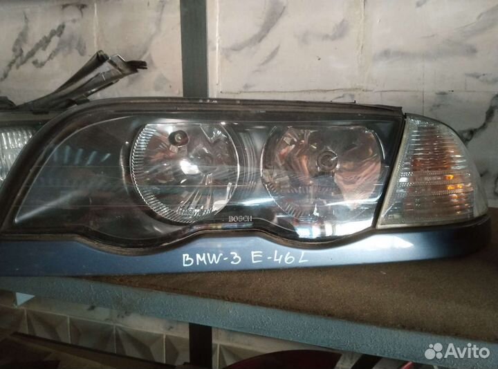 Фара бмв-3. Е46 левая