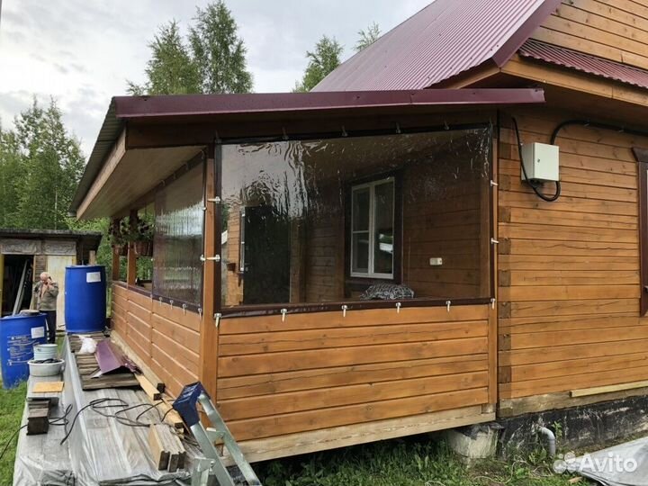 Мягкие окна из пленки