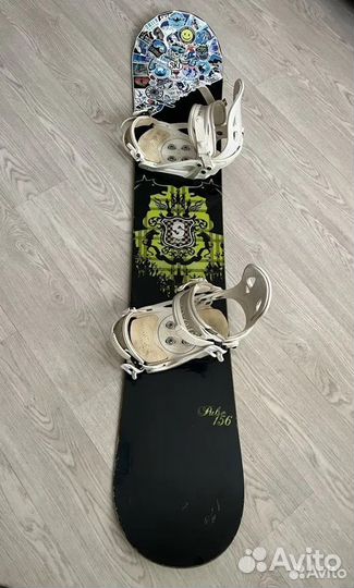 Сноуборд с креплениями 156 Salomon Pulse