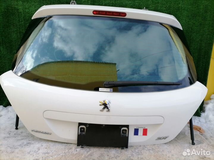 Дверь 5-я (дверь багажника) Peugeot 207 WC