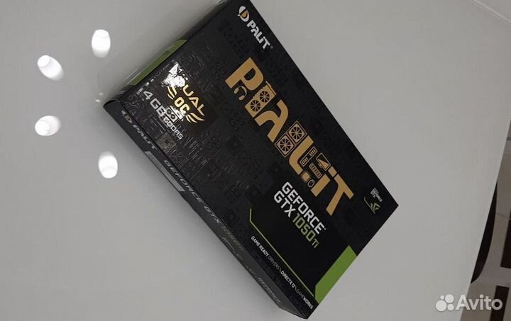 Видеокарта Palit GeForce GTX 1050 ti dual OC 4GB