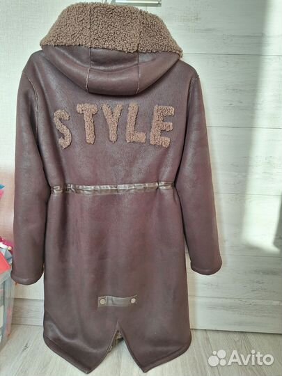 Дубленка-парка