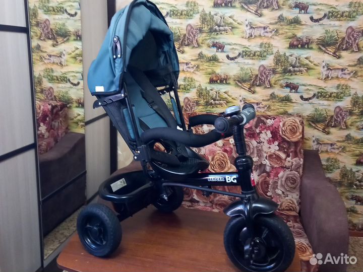 Детский трехколесный велосипед бу