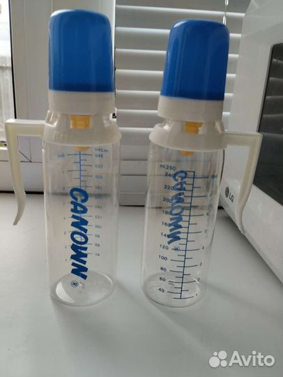 Детская бутылочка времен СССР