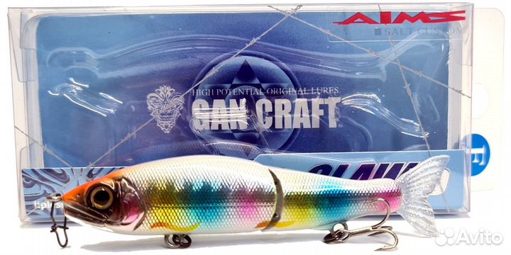 Gan Craft Jointed Claw 70F Salt Custom Япония
