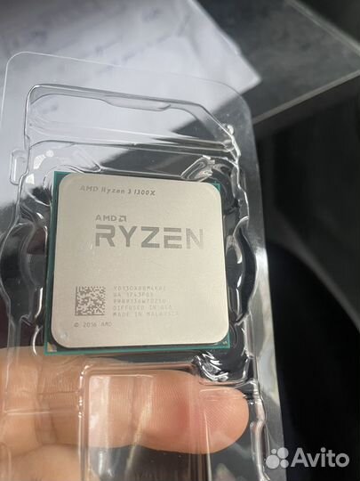 Процессор ryzen 3 1300x