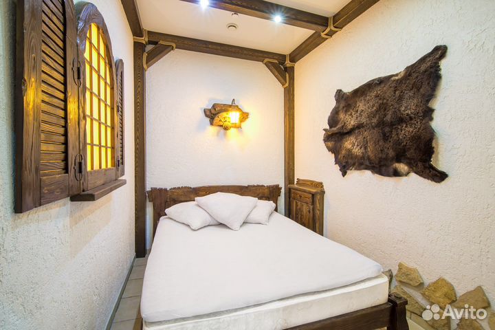 Сауна с бассейном