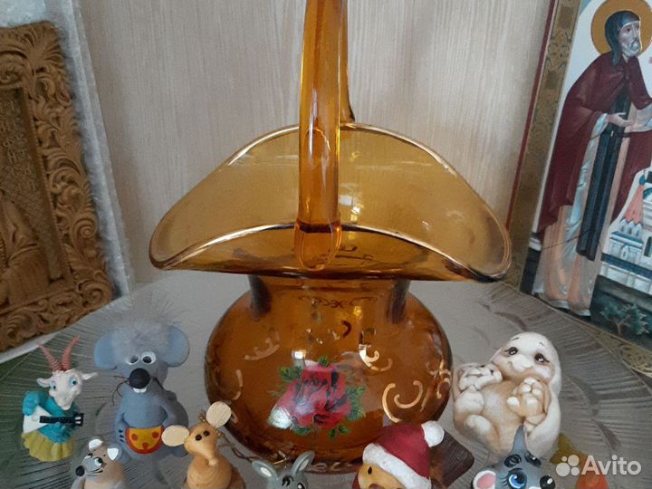 Корзина ваза для конфет, цветов