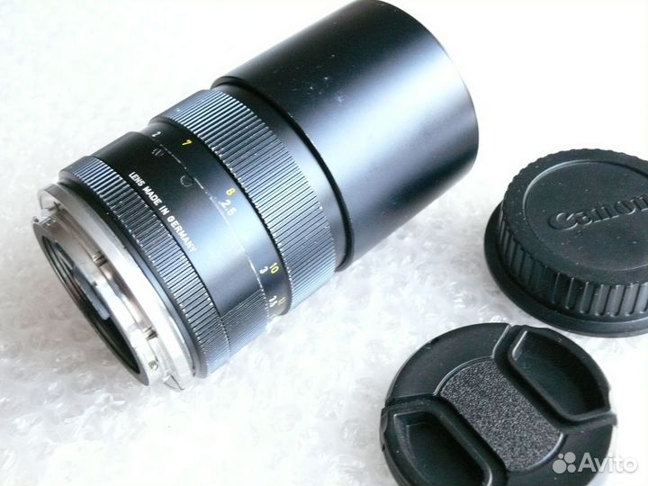 Leica Elmar-R 180mm F/4, 3Cam German-для Canon