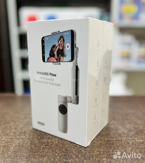 Insta360 Flow Standalone Stone Gray, серый