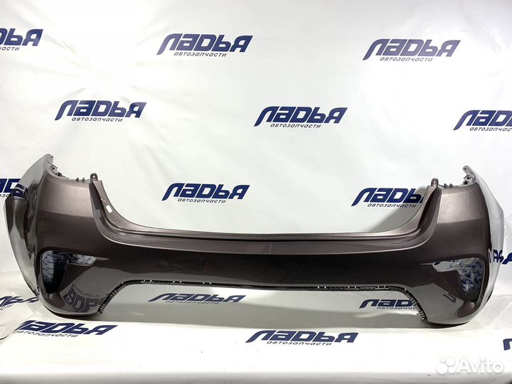 Бампер Kia Rio(17-20) задний Коричневый S4N