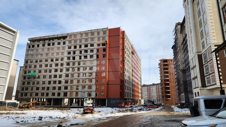 1-к. квартира, 45,3 м², 10/12 эт.