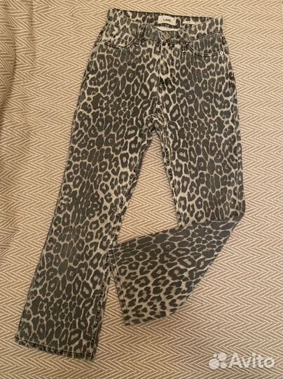 Леопардовые джинсы lime 36